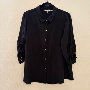 Calvin Klein Elegant Black Blouse